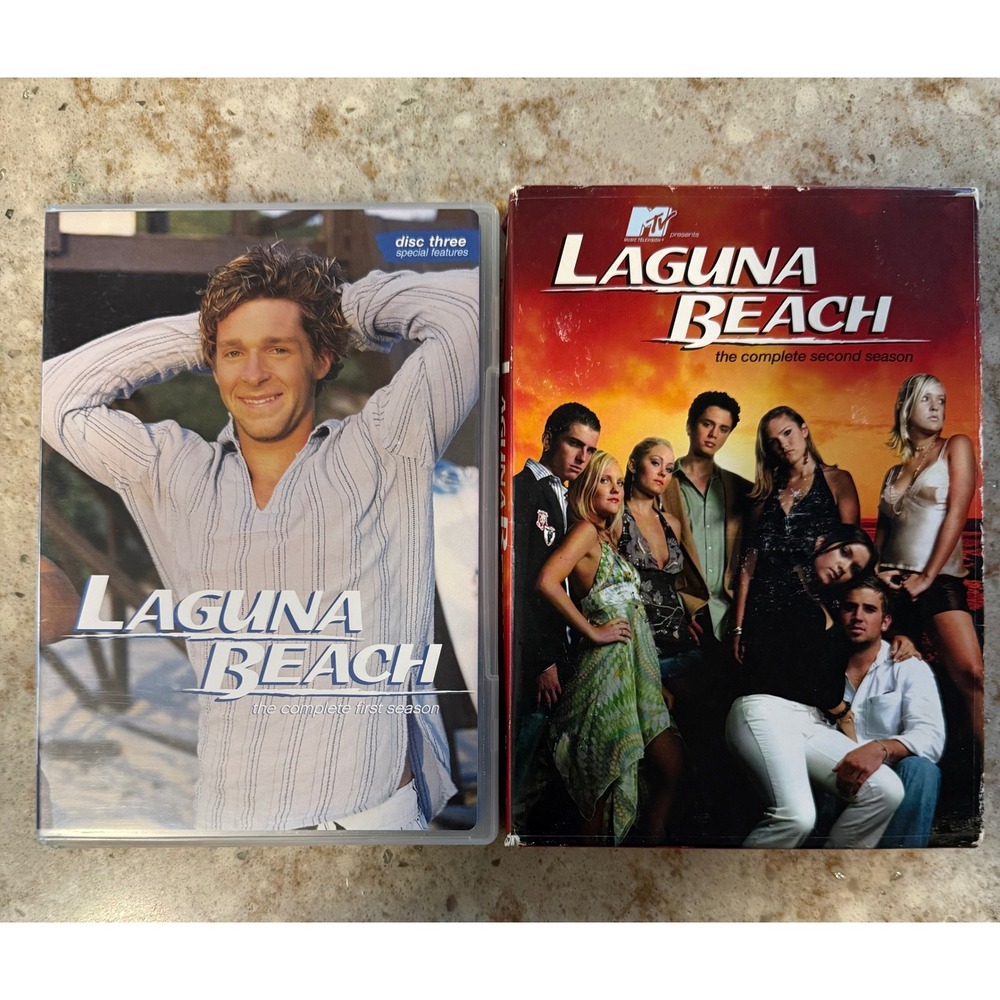 Laguna Beach The Complete First and Second Seasons DVD Set MTV‎ Reality TV